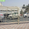 Decorative Wave Curved Power Coated Aluminum Panel Fence